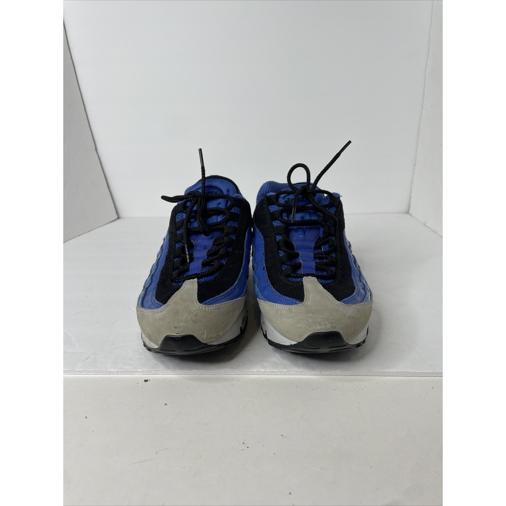 Nike Mens Air Max 95 Size 8 Blue Gray Athletic Running Shoes Sneaker 609048-404